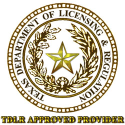 Texas Department of Licensing and Regulation Approved Provider 